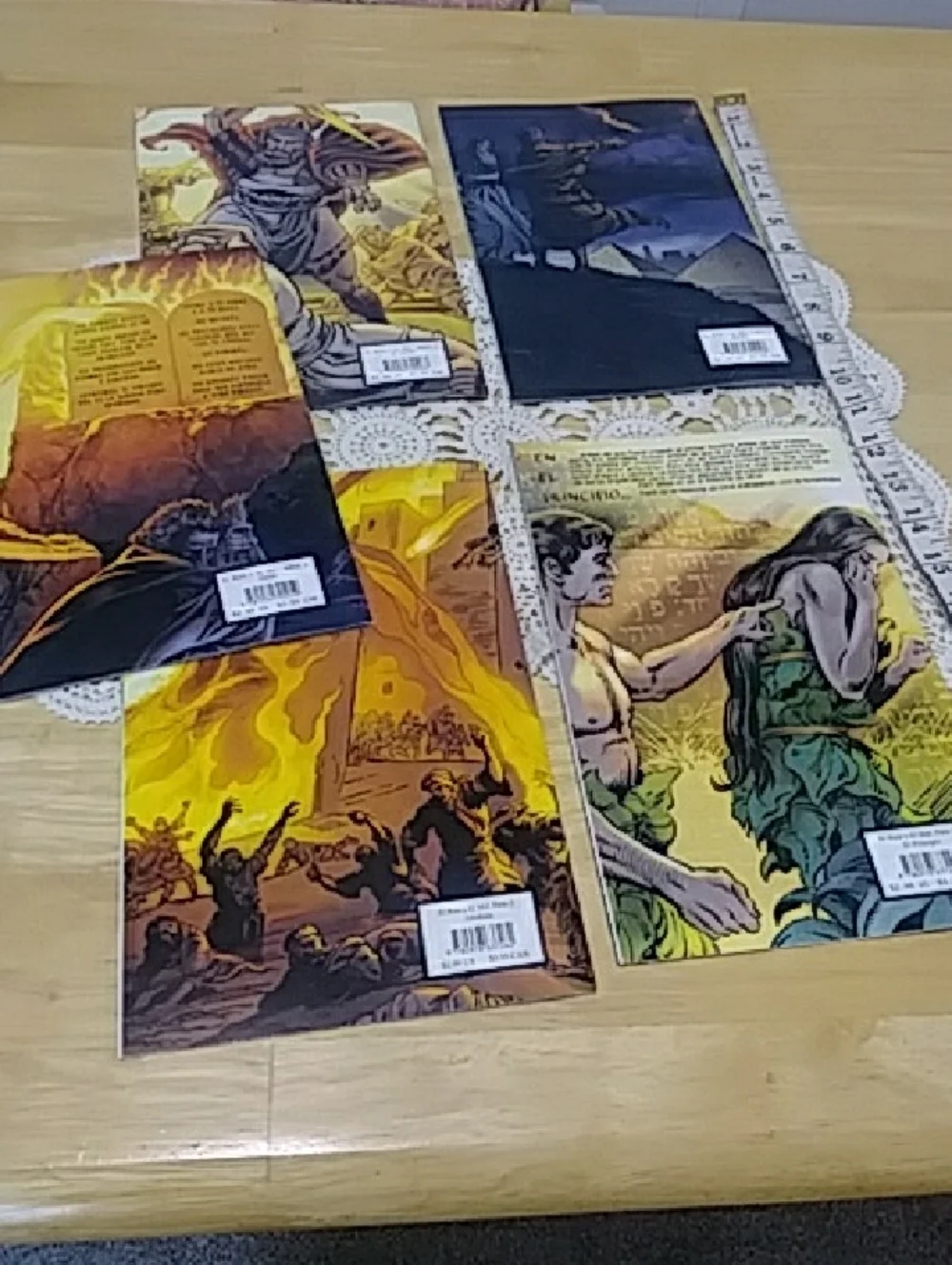 El Bien Y El Mal Comic Book bundle, bible stories in Spanish